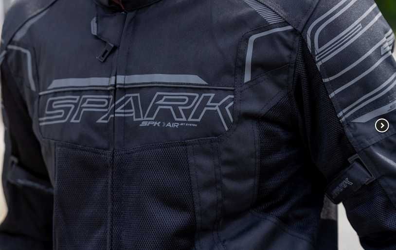 Geaca moto multisezon Spark Airmaster cu mesade termica + impermeabila