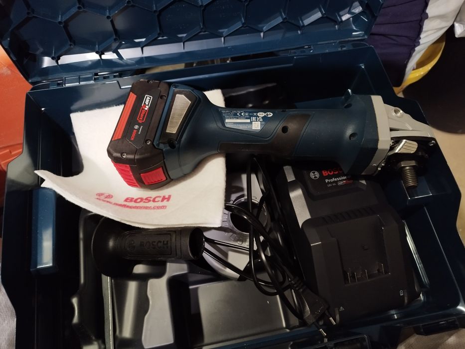 Bosch gws18v-7 нов флекс