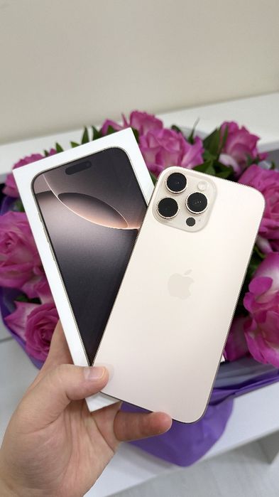 Iphone 16 pro max desert titanium