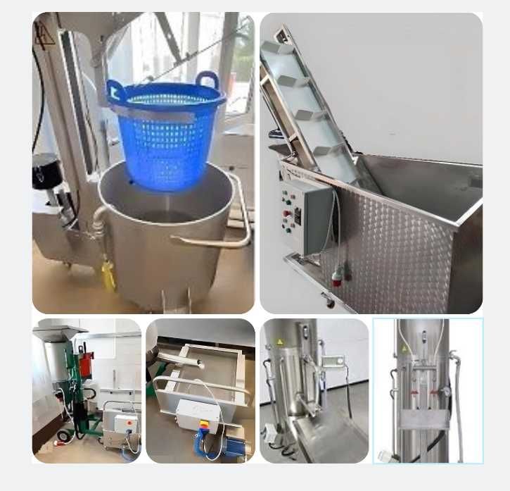 Linie profesionala suc mere, pere, alte fructe si legume