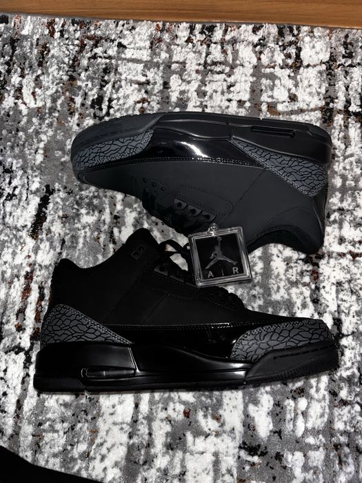 Jordan 3 black cat