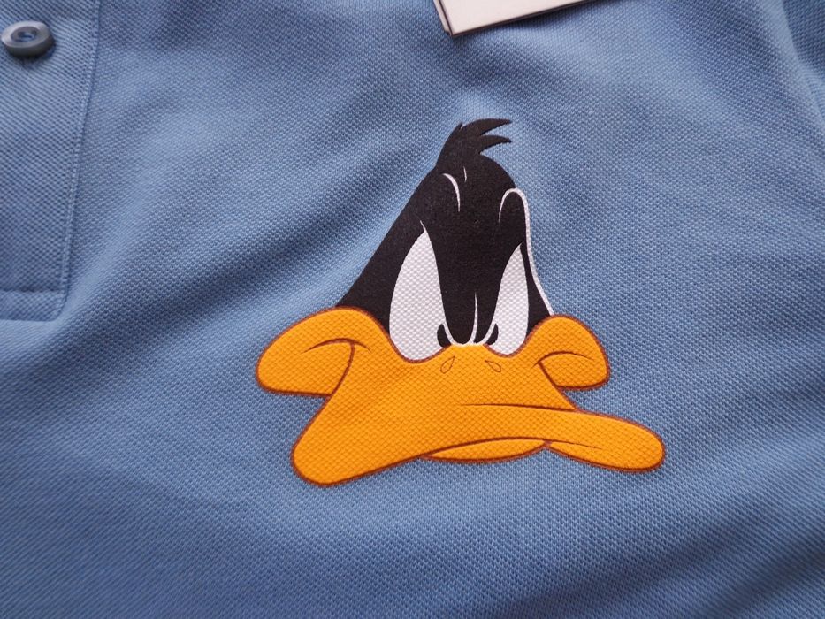 Мъжка поло тениска ICEBERG Daffy Duck Polo T-shirt Blue размери M, XL