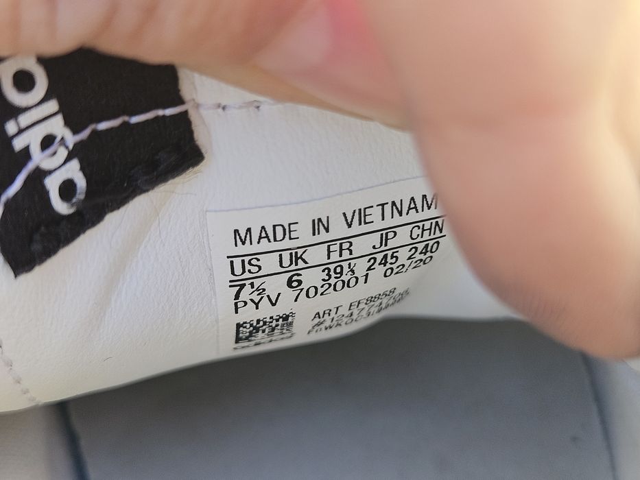 Adidas Sleek кецове от кожа N39,5