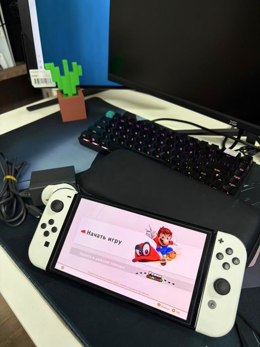 Прошитая Nintendo Switch Oled с играми, Kefir 512Gb с играми