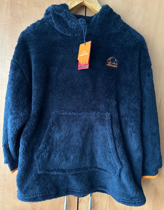 Детски овърсайз суичър с качулка Ellesse