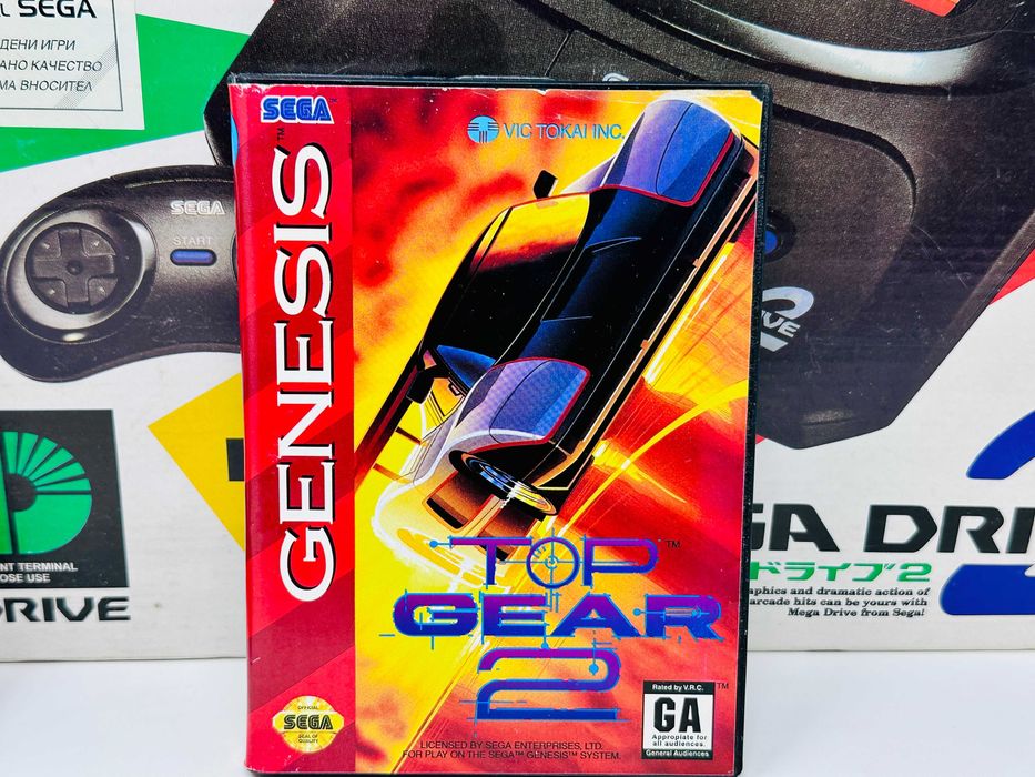 Ретро Конзола Игра  Sega Mega Drive 2 с две игри