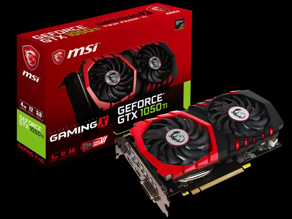 Видео карта nvidia geforce gtx msi 1050 ti