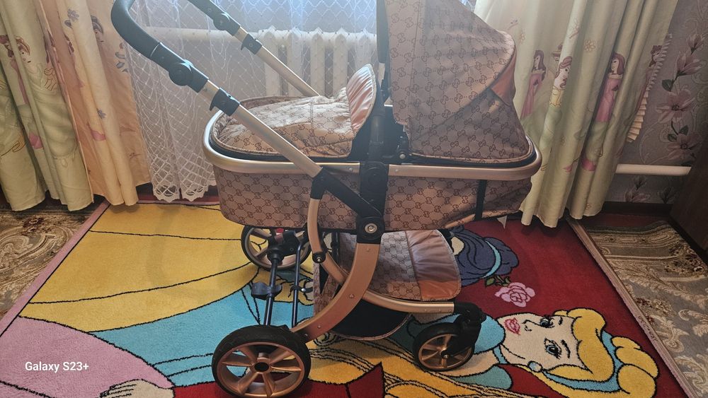 Летний зимний коляска