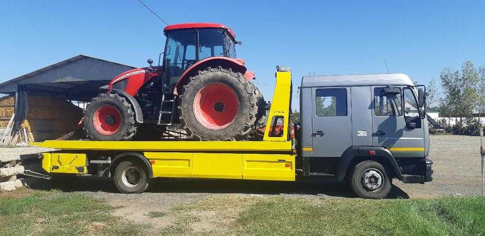 Man platou hidraulic cu semimacara si furca