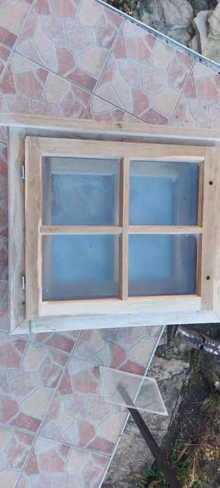 дъбова двойна дограма