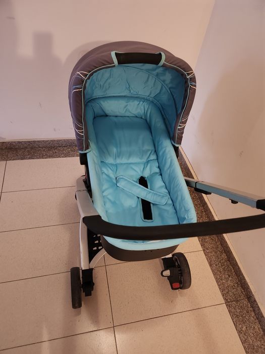 Детска количка Cangaro бебешка количка с два коша супер запазен