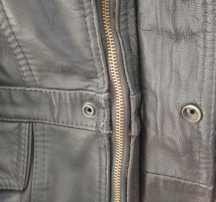 Мъжка кожена шуба