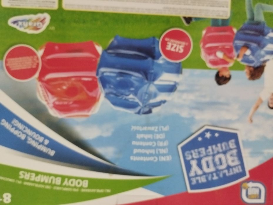 Надуваемо боди за игра