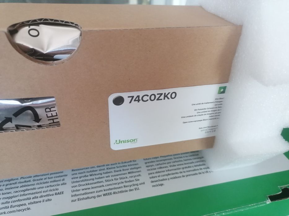 Unitate de imagine Lexmark 74C0ZK0, Negru , original, 150.000 pagini