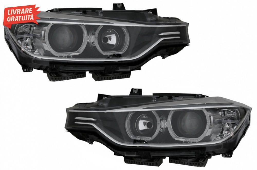Faruri Angel Eyes BMW Seria 3 F30 F31 (2011-2015) Xenon look