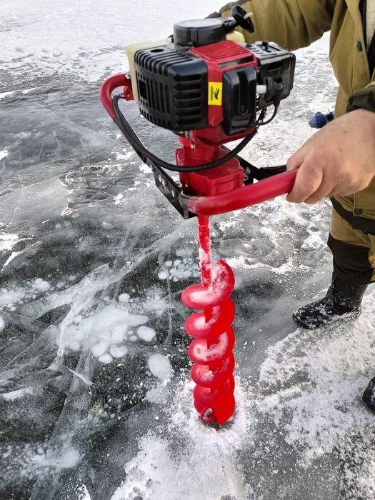 Мотобур со шнеком