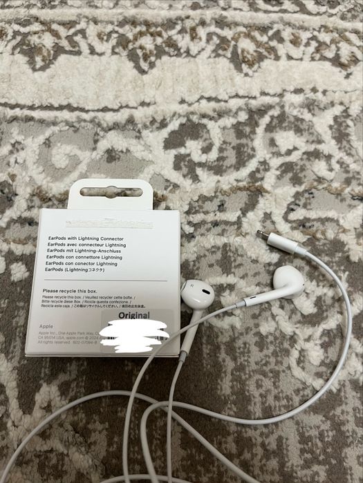 Earpods Lightning оригинал