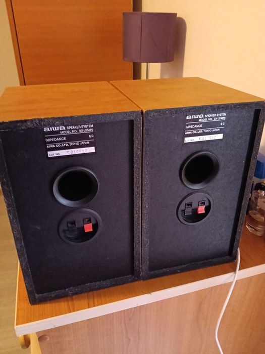Boxe Aiwa LEM 70 și amplituner Denon rcd m33