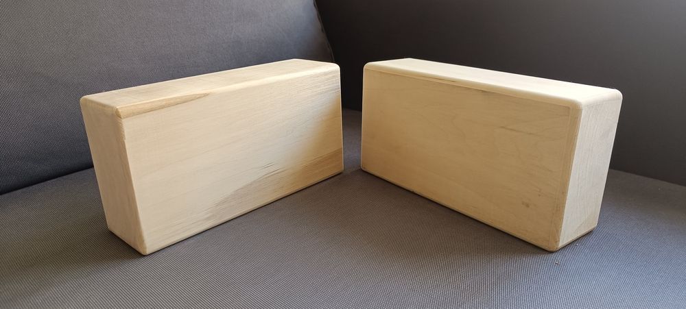 Йога блокчета от масивно дърво