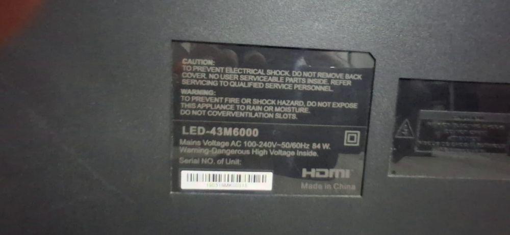телевизор Samsung LED-43M6000