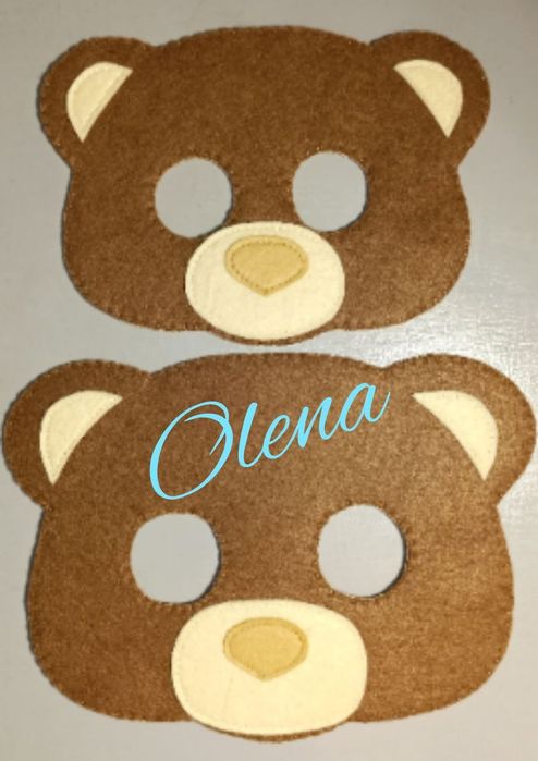 Маски детские и взрослые.