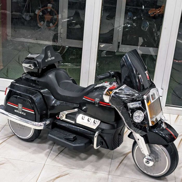 Motocicleta electrica Chopper Royce 2x 40W 12V cu telecomanda Black