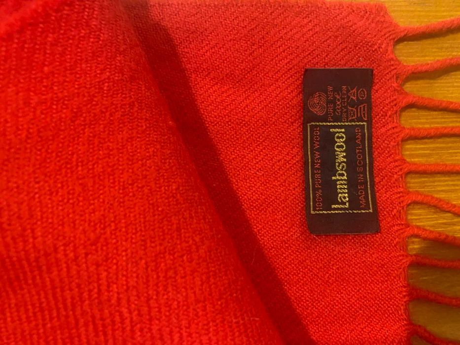 Шал агнешка вълна