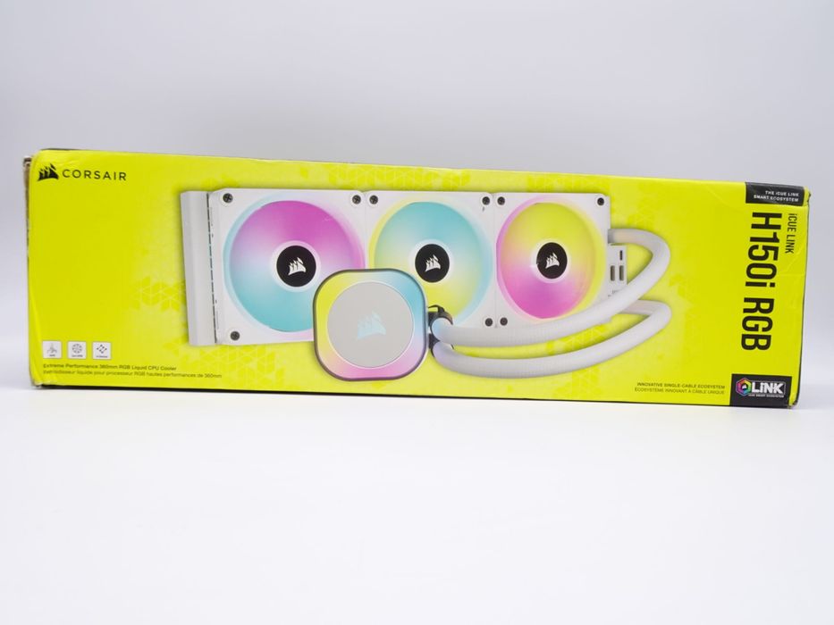 Corsair Cooler procesor iCUE LINK H150i, RGB, 3x 120mm, Negru