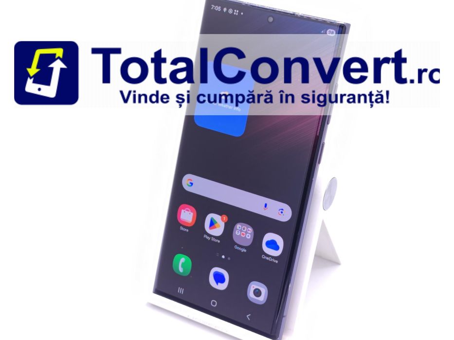 Samsung S22 Ultra 256GB Phantom Black 12GB, Garantie 24 luni | #D91949