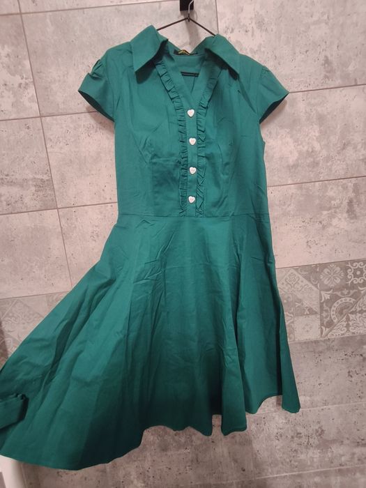 Rochie retro Wedtrend anii ’50, mărime 2XL (potrivită XL) ideală pentr