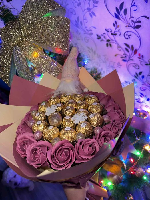 Vand buchet flori de sapun