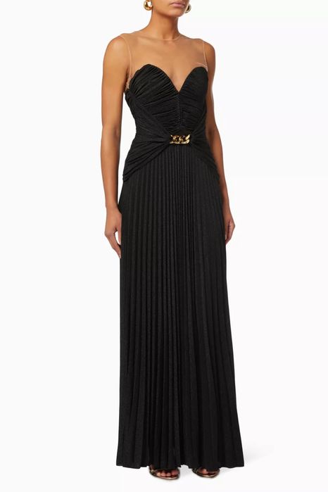 Черна официална рокля на Elisabetta Franchi