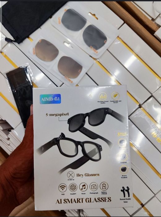 Умные очки с камерой 1:1 как Rayben meta с ИИ