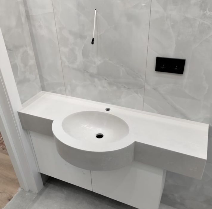 Изготовление столешниц  и моек из камня