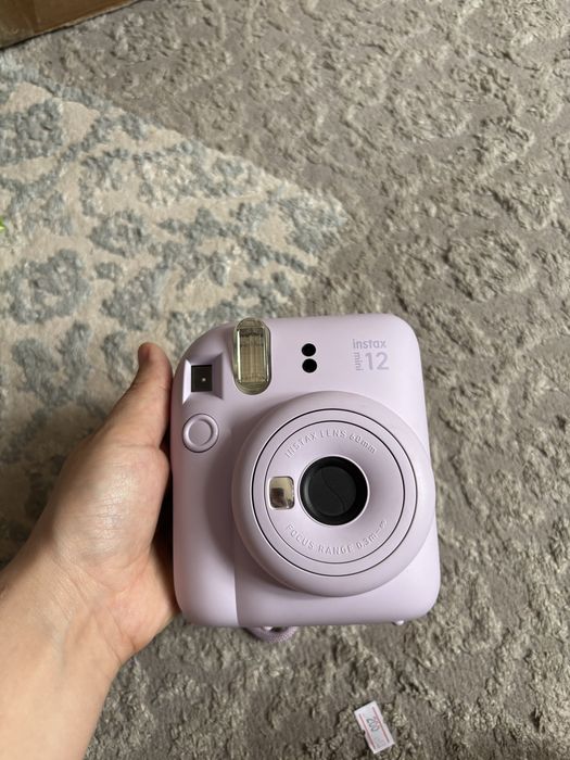Instax 12 mini фиолетовая