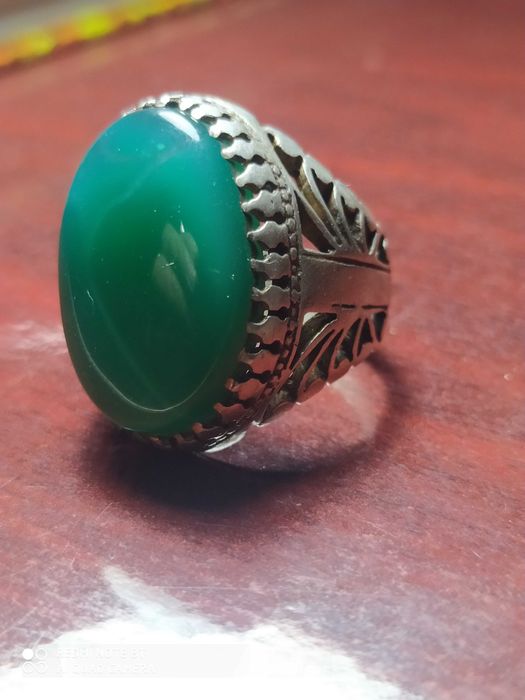 Мужской перстень из серебра