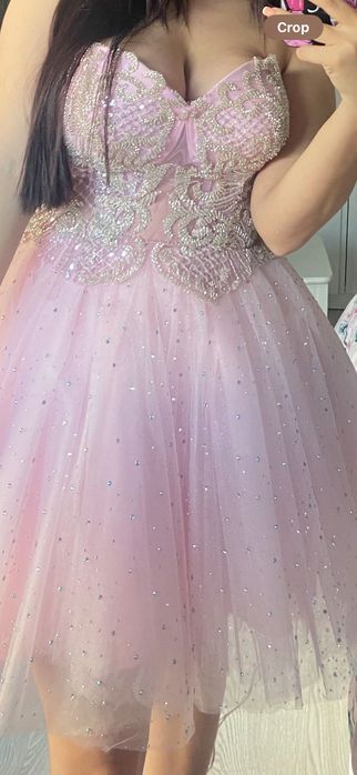 Официална рокля с корсет