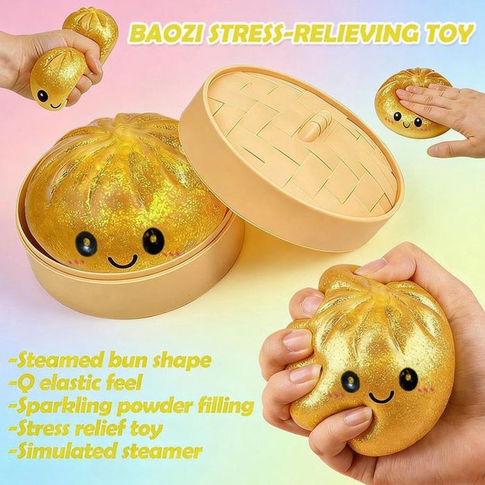 Dumplings Squishy в ОРИГИНАЛНА кутия/Dumpling Дъмплинг Скуиши