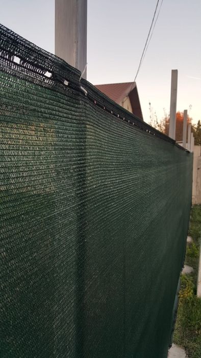 OFERTA Plasa verde pentru gard !!! Umbrire 90% TRANSPORT GRATUIT