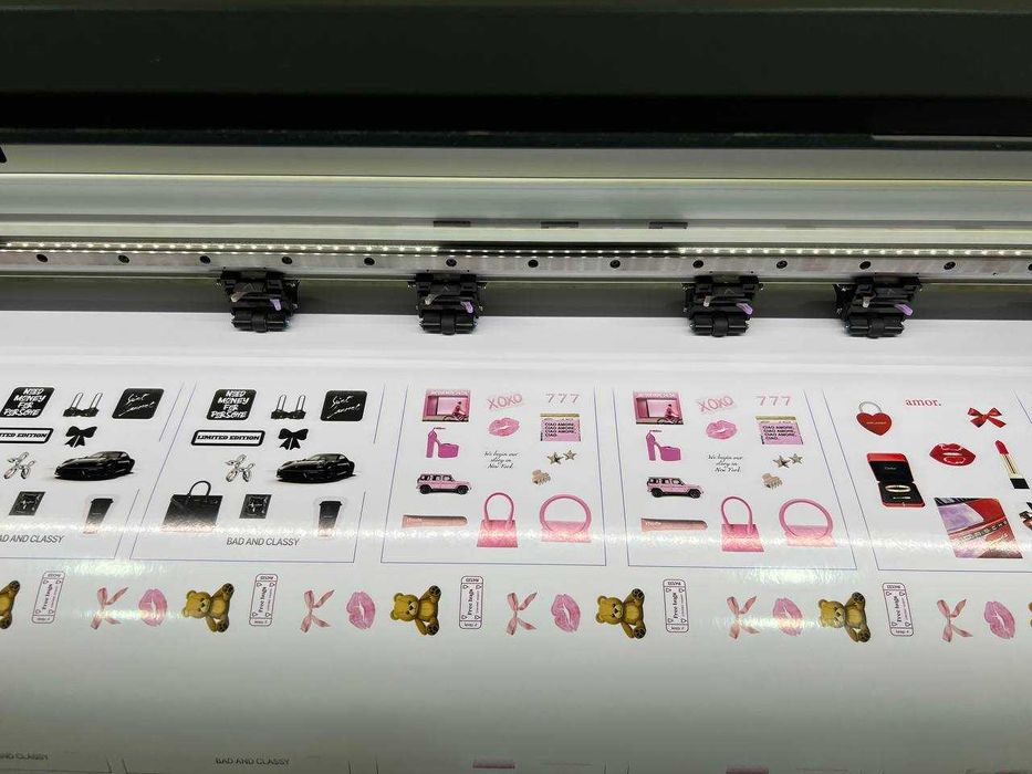 Наклейки, стикеры, Наклейкалар, стикерлар. печать за 24