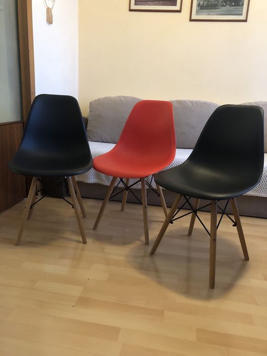 Vand 3 scaune stil scandinav toate 100 lei