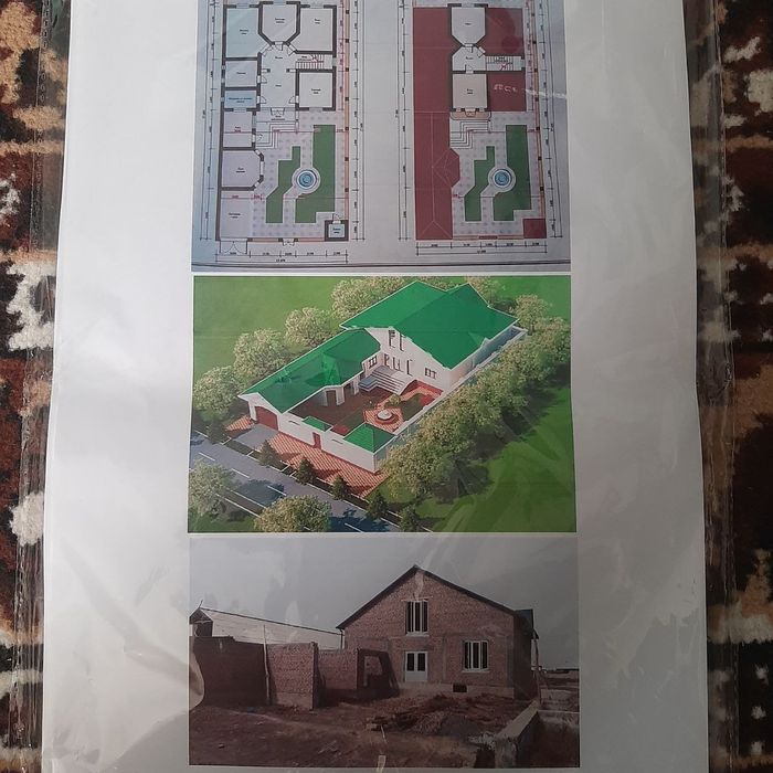 Обувной фабрика оркасида курилиши тугаланмаган уй сотилади ками бор