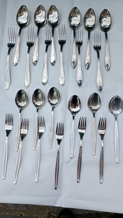 Прибори за хранене+ Мачете в кания