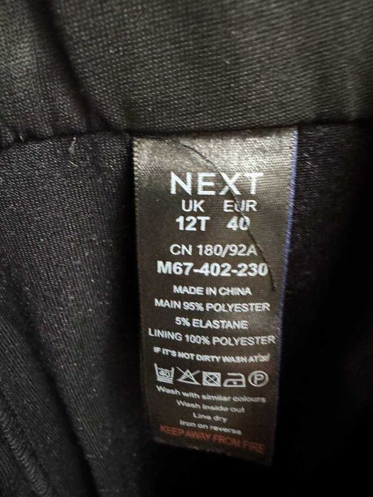 Новый бархатный комбинезон смокинг NEXT, размер 40EUR (44/46)