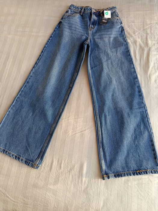 Blugi jeans fetita 152 Cool Club Wide Fit NOI cu eticheta pantaloni largi