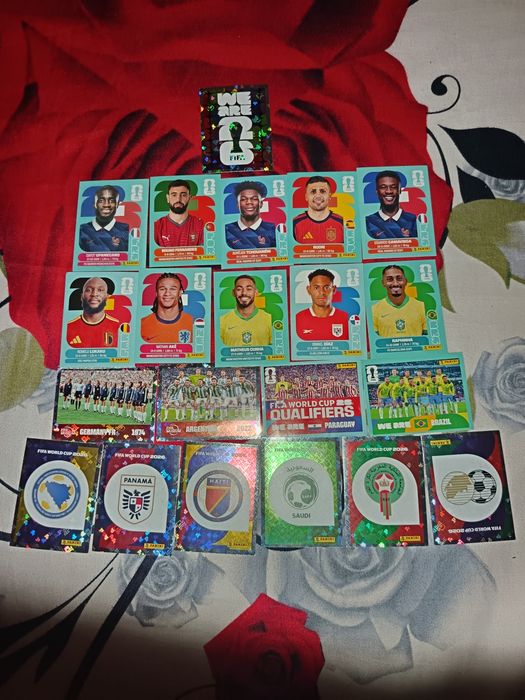 Vând stikere panini FIFA world cup 2026 toate sunt noi