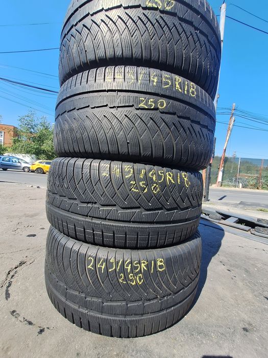 4 anvelope iarna 245/45r18 Michelin 2520 Montaj Gratuit
