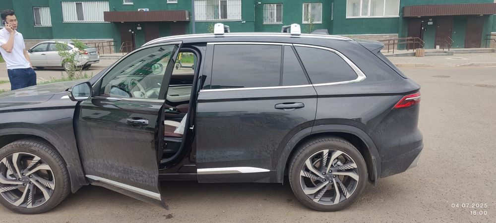 Рейлинги для geely monjaro