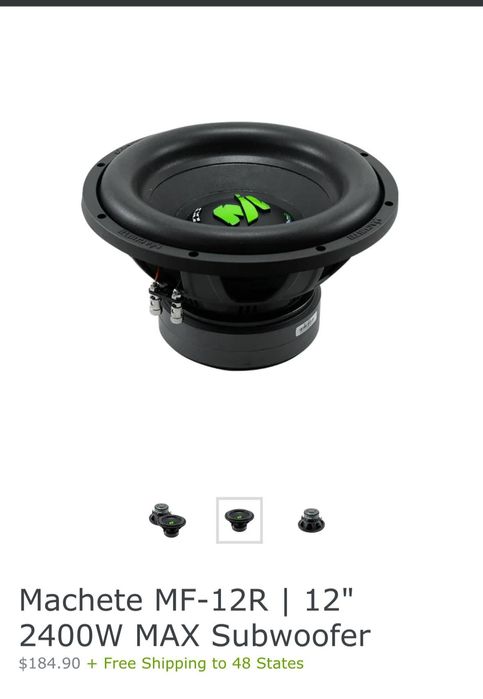 Продаётся савбуфер Deaf bonce