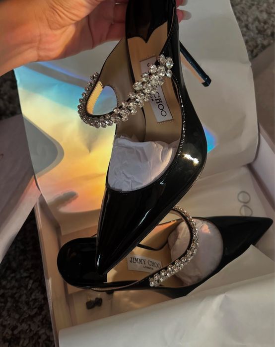 Pantofi Jimmy choo bing 100 piele naturala pe stoc